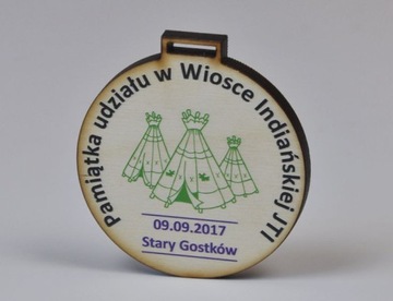 medal okolicznościowy pamiątka nadruk UV 50 szt.