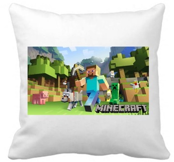 ПОДУШКА MINECRAFT из микрофибры ПОДАРОК