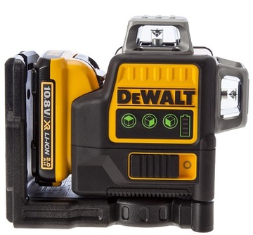 Зеленый лазер 3x360° 30 м DeWALT DCE089D1G + штатив