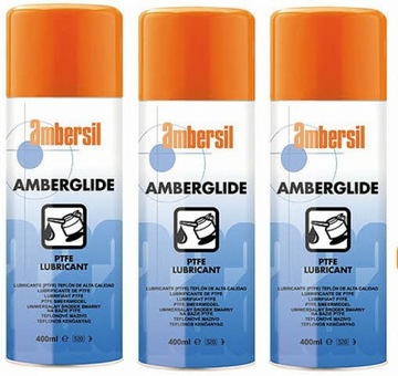 AMBERSIL AMBERGLIDE PTFE АЭРОЗОЛЬ ТЕФЛОН СМАЗКА ВЛАГА