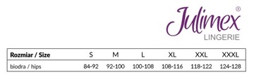 Julimex Figi Majtki JOY bezszwowe BEŻOWE M