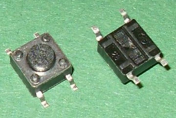 TACT SWITCH 6x6mm SMD h=4,3mm 10szt (1204)