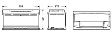 АККУМУЛЯТОР VARTA SILVER DYNAMIC 100Ач, 830А, H3