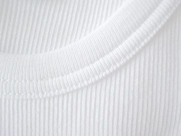 Мужская майка COTTON Ribbed белая L max