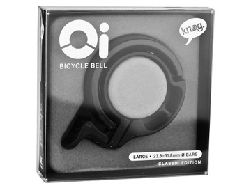 KNOG OI BIKE BELL БОЛЬШОЙ ЧЕРНЫЙ 23,8-31,8 ММ