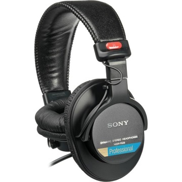 НАУШНИКИ ДЛЯ УЧЕБЫ SONY MDR-7506, ЧЕРНЫЕ, круглые