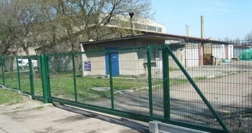 Промышленные откатные ворота 3х1,15м.