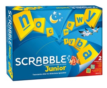 ИГРА ДЛЯ ДЕТЕЙ MATTEL SCRABBL JUNIOR, ПОЛЬСКАЯ ВЕРСИЯ Y9735