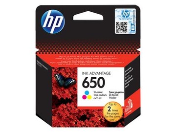 Комплект HP 650 ЦВЕТ + ЧЕРНЫЙ CZ101AE CZ102AE ориг.