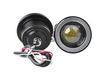 ДХО COB LED дневные ходовые огни Angel Eye 76мм