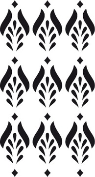 SZABLON MALARSKI WIELORAZOWY TAPETA GEOMETRYCZNA33
