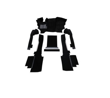 фото thumb №1, Килимки підлога чорні vw bus t3 turbo дизель