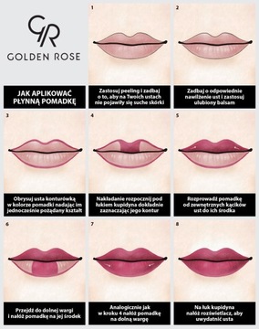 Golden Rose Longstay Liquid Matte бежевая жидкая губная помада № 23.