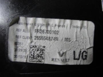 Фара левая задний  задняя renault megane iv 4 led универсал Доставка, фото thumb