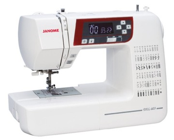 Машина Janome DXL603 + Лапки + Иглы + УЧЕБНЫЕ ПОСОБИЯ