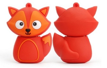 USB-накопитель 64 ГБ RED BEAR FOX ANIMALS FOX