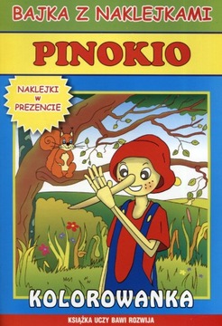 Bajka z naklejkami. Pinokio Krystian Pruchnicki