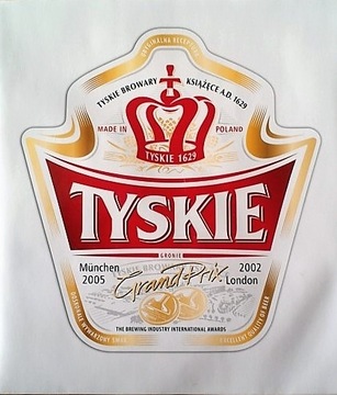 Подставка-пазл TYSKIE BEER 10,5х12см