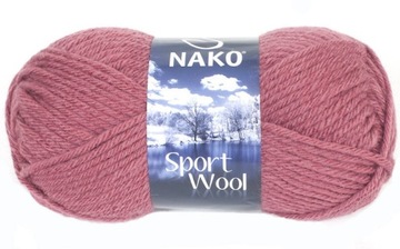 Пряжа NAKO SPORT WOOL, акриловая шерсть 327