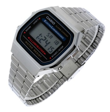 ELEKTRONICZNY ZEGAREK CASIO RETRO A168WA-1YES