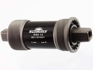 Каретка Sunrace BBS15, 111 мм, втулка BSA, 68 мм, квадратная