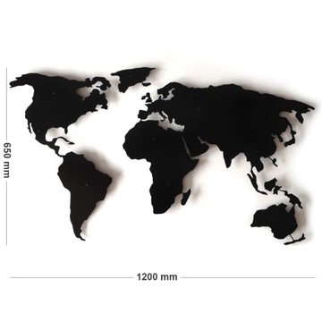 decolicious-pl красивая 3D КАРТА Мира на стене