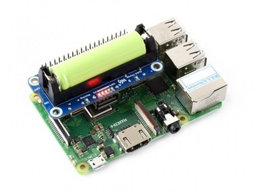 Литий-ионный аккумулятор HAT для Raspberry Pi, выход 5 В