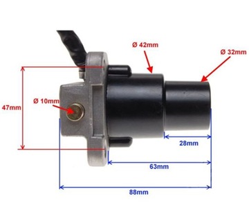 КРЫШКА ЗАМКА ЗАЖИГАНИЯ NEKEN BENZER SHAFT GB STREET