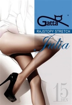 GATTA rajstopy JULIA stretch 15 den KOLORY # 3 M