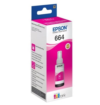 Epson L310 L355/L365 L550/L565 T6643 пурпурные чернила