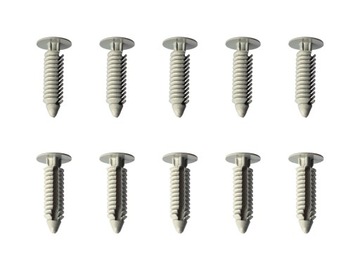 10x кліпса оббивка захист колісна арка універсальний 8mm фото №1