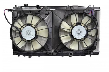 Новий комплект радіаторів вентилятор honda city 08-15 фото №1