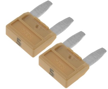 Запобіжник minival mini val nozowy 5a mta 10 szt фото №1