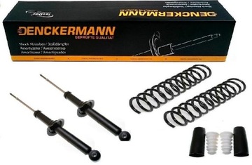 Амортизатори пружини mitsubishi carisma 1995- space star 1998- зад kpl фото №1