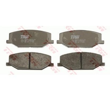 Trw gdb383 набор тормозные колодки тормозных, тормоза дисковые фото №1