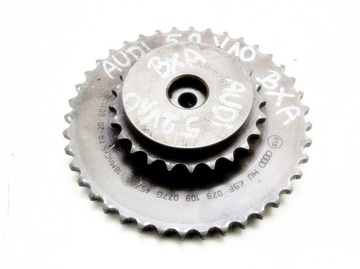Колесо зубчатое распределительный вал audi 5.2 v10 a6 c6 s6 фото №1