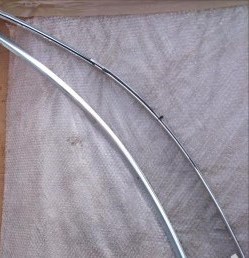 Audi a8 s8 d4 4h планка дах декоративна хром фото №1