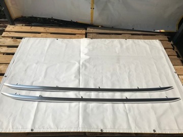 Audi sq7 q7 4m рейлинги крышные сатин 4m0860021c 4m0860022c фото №1