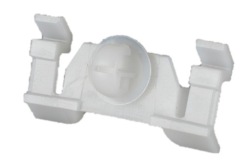 молдинг порога боковое MERCEDES W202 W208 CL