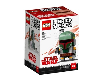 41629 lego star wars brickheadz boba fett misb, фото