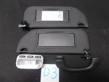 Citroen ds3 protection sun visor handle, фото