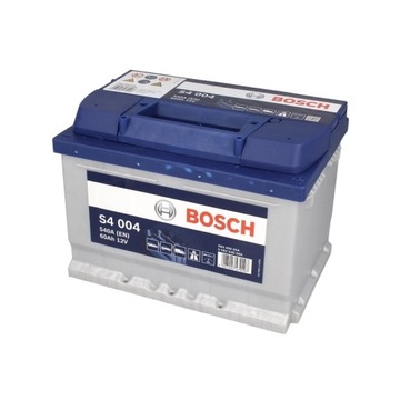 Аккумулятор 60ah/ 540a права+ bosch серебро s4 s4004, фото