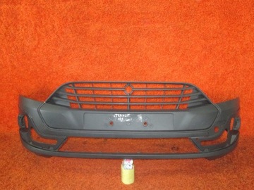 Ford transit custom 1 front bumper gray viii 8, фото