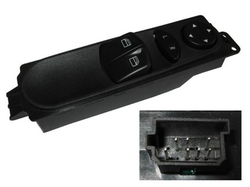 Mercedes vito w639 switch control panel glass, фото