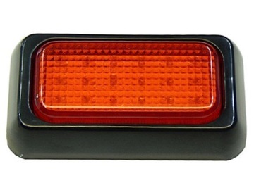 Фара 18 led підсвідка задня ліхтар стоп tir автобус 12v 24v rs, фото
