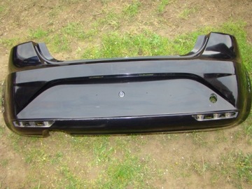 Seat leon 2 restyling 1p0 09-2012 bumper back. a454, фото