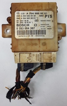 Block parking sensors control unit mercedes w204 a2049009201, фото