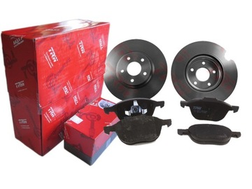 Disks+ pads trw front ford focus c-max 300mm, фото