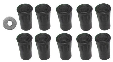 Alpenstock replaceable tips to sticks tourism 10 pcs, фото