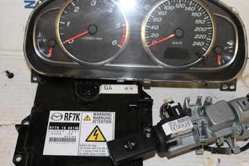 Set to ignition mazda 6 computer instrument panel key, фото